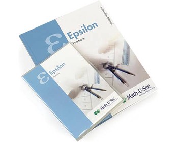MATH U SEE EPSILON (FRACTIONS) Instructors Set: TE/DVD