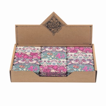 ARTS AND CRAFTS MINI SLIDER TIN  - FILLED WITH MINTS