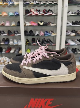 Air Jordan 1 Retro Low Original SP Travis Scott Mocha • Pre-Owned [3368] - view 2