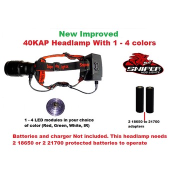 Sniper Hog Light 40KAP Headlamp