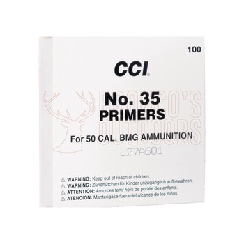 CCI .50 BGM Primers
