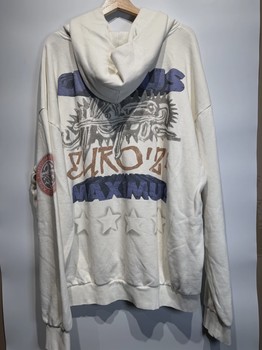 Cactus Jack by Travis Scott Circus Maximus Europe Tour 2024 Hoodie 'White' • Brand New [7436] - view 2