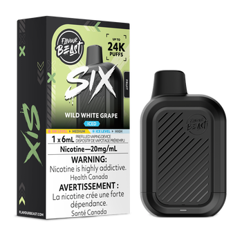 Flavour Beast SIX - Wild White Grape Iced