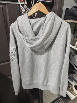 Moncler Zip Up Grey Sz L • Pre-Owned [5808] - view 2