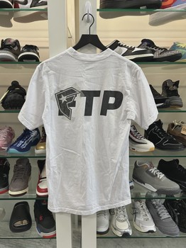 FTP x Famous Stars & Straps Logo Tee in White • Pre-Owned [1947] - view 2