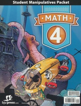 BJU Math 4 Student Manipulative Packet