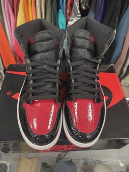 Jordan 1 Retro High OG Patent Bred • Pre-Owned [1457] - view 5