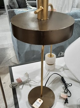 BRASS ELECTRIC LAMP