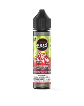 Flavour Beast Sour Gushin' Series - S. Cherry Watermelon 60ml Salt