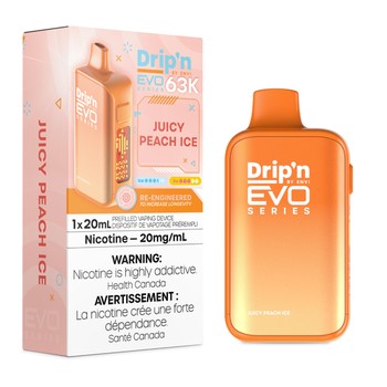 Drip'n by Envi EVO 63K - Juicy Peach Ice