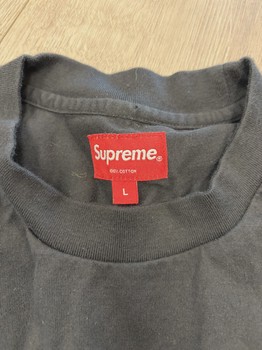 Supreme Crest L/S (Long Sleeve) Top in Black • Pre-Owned [7441] - view 2