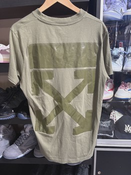Off White Olive Tee • Pre-Owned [5280] - view 2
