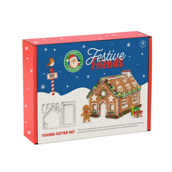 GINGERBREAD HOUSE CUTTER SET