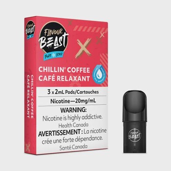 Flavour Beast Pods - Chillin' Coffee Iced (3 Pack)
