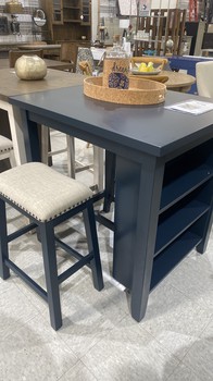 Brook Creek 3 pc Counter Set Navy