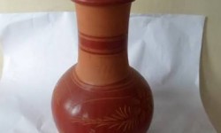 Clay Water Jug (Check leaks before purchase. No Refunds)
