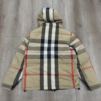 Burberry Reversible Check Puffer Jacket • Pre-Owned [8137] - view 4