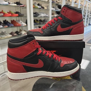 Air Jordan 1 Retro High Black Red Banned (2016) • Pre-Owned [7699] - view 7