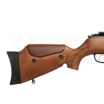 Hatsan M135QE Walnut .25 Cal Air Rifle with Adjustable Comb