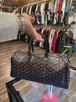 Goyard 2007 Goyardine Croisiere 35 Satchel • Pre-Owned [8892] - view 2