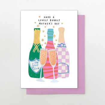 Stop The Clock -card - have a lovely bubbly mother's day- MF13