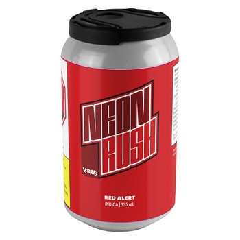 Neon Rush Red Alert Sparkling Beverage / 355mL / Blend