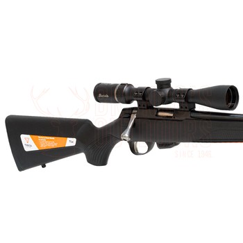 Tikka T1x MTR 17 HMR + Burris Droptine Rimfire 3-9x40 Ballistic Plex + 1/2-20 Suppressor