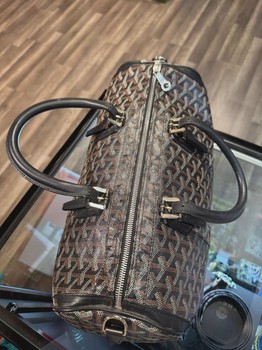 Goyard 2007 Goyardine Croisiere 35 Satchel • Pre-Owned [8892] - view 3