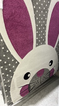 Kiddo rug 8800 Bunny 5x8 Pink