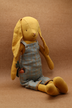 Linen Bunny Doll