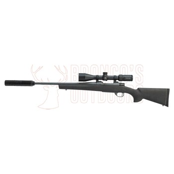 Howa 1500 Cerakote Grey 7mm-08 + Vortex Diamondback Tactical 6-24x50 MOA Scope + Sonic Suppressor