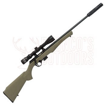 Rossi 8122M .22WMR Green Stock + 3-9x40 + Suppressor