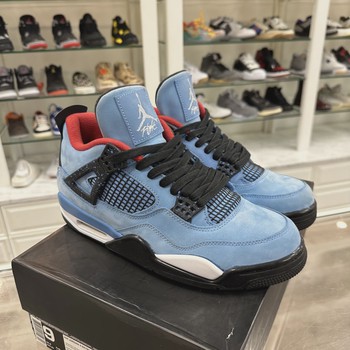 Air Jordan 4 Retro Travis Scott Cactus Jack • Pre-Owned [7454] - view 5