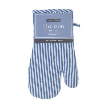 HORIZON BLUE STRIPE SINGLE OVEN GLOVE