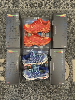 Kith ASICS Marvel Iron Man Vs. Mega Man with Box (2 pairs) • Pre-Owned [6470] - view 15