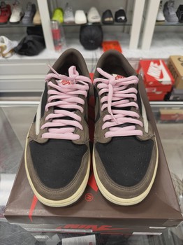 Air Jordan 1 Retro Low Original SP Travis Scott Mocha • Pre-Owned [3368] - view 7