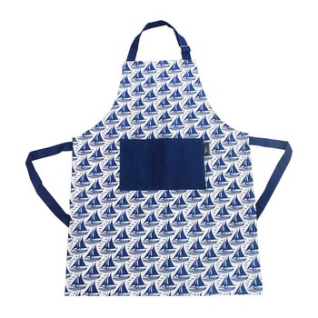 HINCHCLIFFE AND BARBER SAILING COTTON APRON