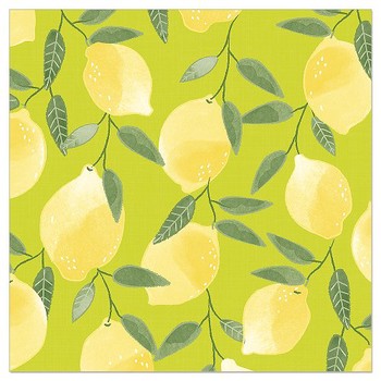 Artebene - Lemons Green Napkin - 133228