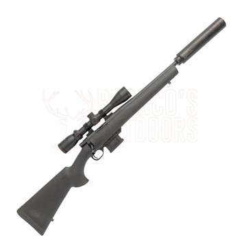 Howa Mini Action Blued .223 16.5" Threaded Black + GamePro 3-9x40mm Scope + DPT Suppressor