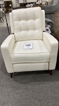 Indio Fabric Pushback Recliner â€“ Ivory