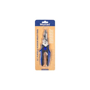 Mustad Plier & Scissor 7.5" Multi Tool