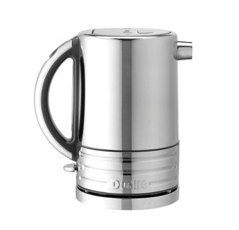 DUALIT ARCHITECT 1.5 LITRE JUG KETTLE - POLISHED WITH GREY TRIM