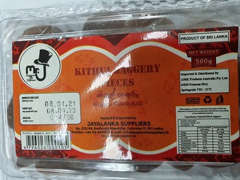 Mr J Jaya Kithul Jaggery Pieces 500g