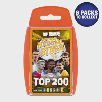 Top Trumps World Football Stars Top 200 - Pack 6