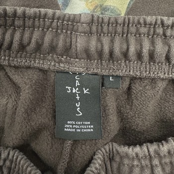 FW20 Travis Scott x McDonald's Sticker Bomb Sweatpants Brown • Pre-Owned [6239] - view 6