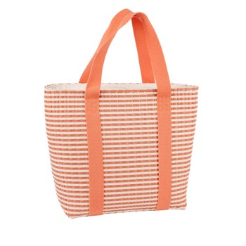 PORTOFINO WOVEN INSULATED PICNIC TOTE - MELON