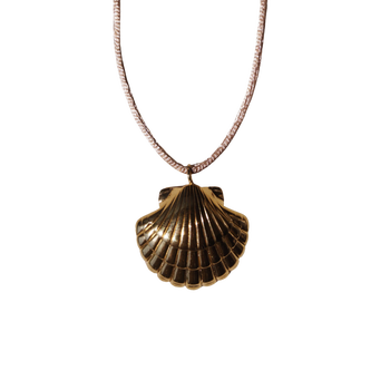 Satin Shell Necklace