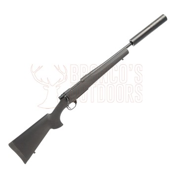 Howa 1500 7mm-08 Blued 17" Black + Ghost Suppressor