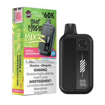 Flavour Beast Mode Max 3 60K - Super S. Watermelon Iced