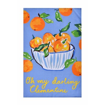 CLEMENTINE COTTON TEA TOWEL